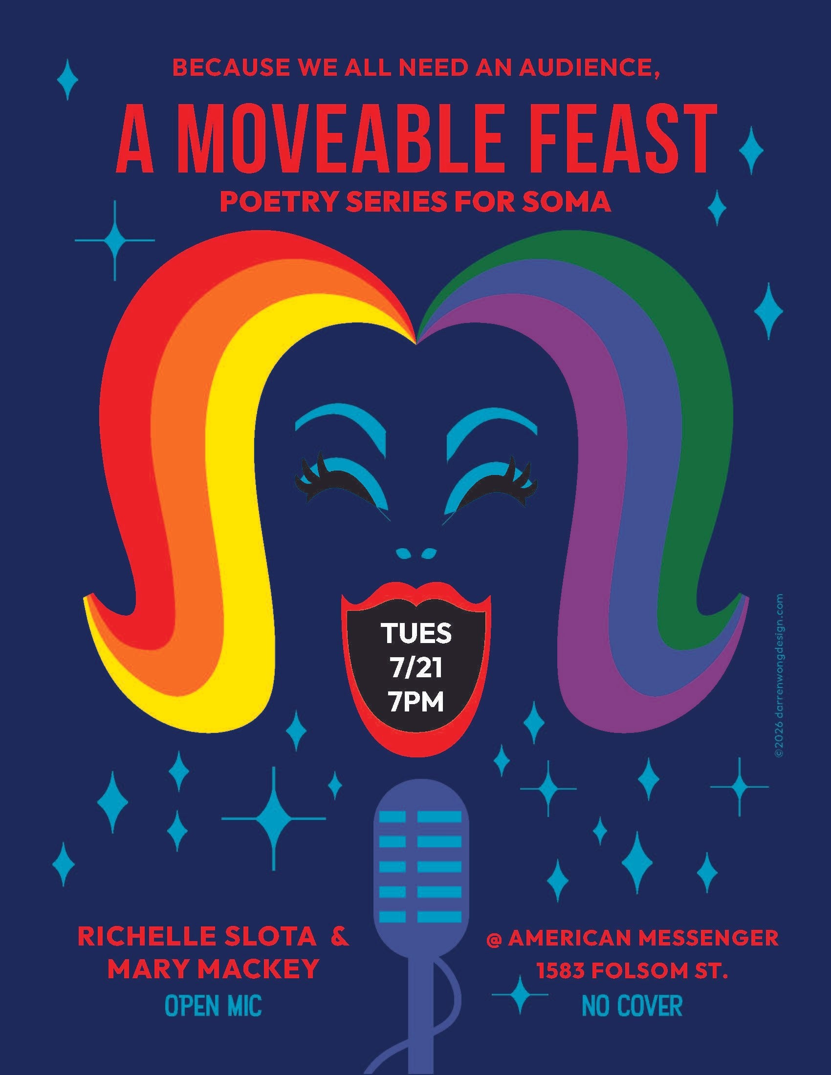Moveable feast poetry gathering